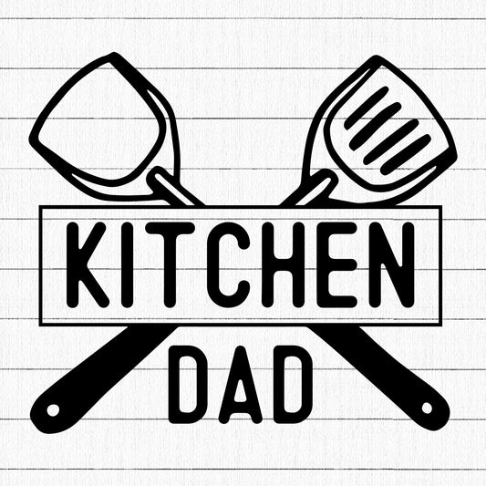 Kitchen Dad SVG - Craft House SVG