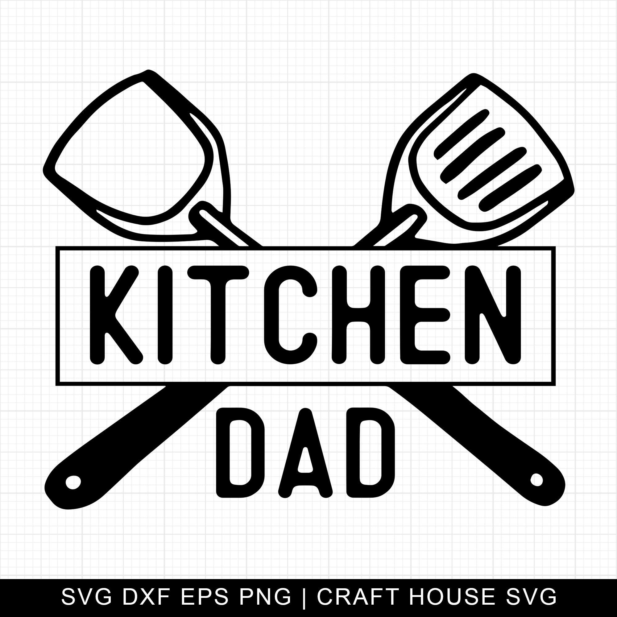 Kitchen Dad SVG | M8F11