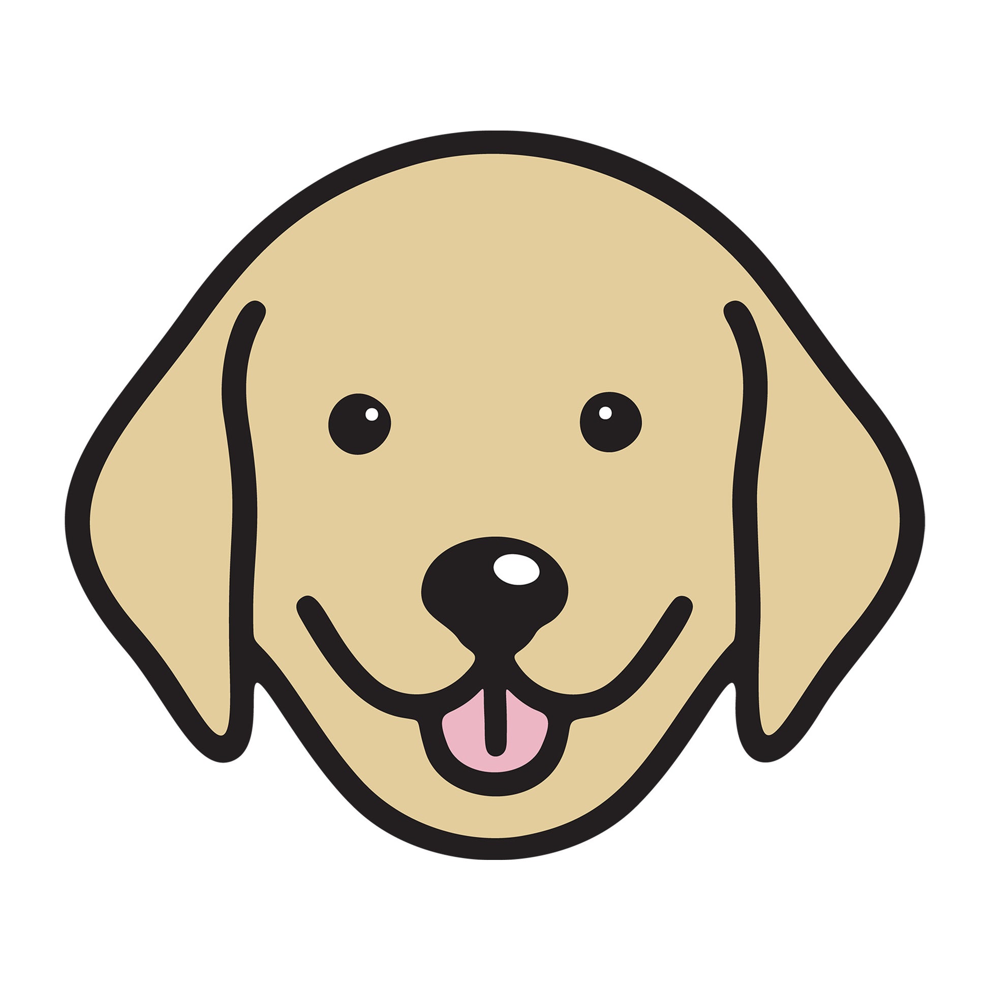 Labrador Puppy SVG dog design for Cricut, Silhouette, laser cutting, vinyl, sublimation, and pet craft projects.