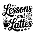Lessons and Lattes SVG