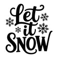 Let It Snow SVG