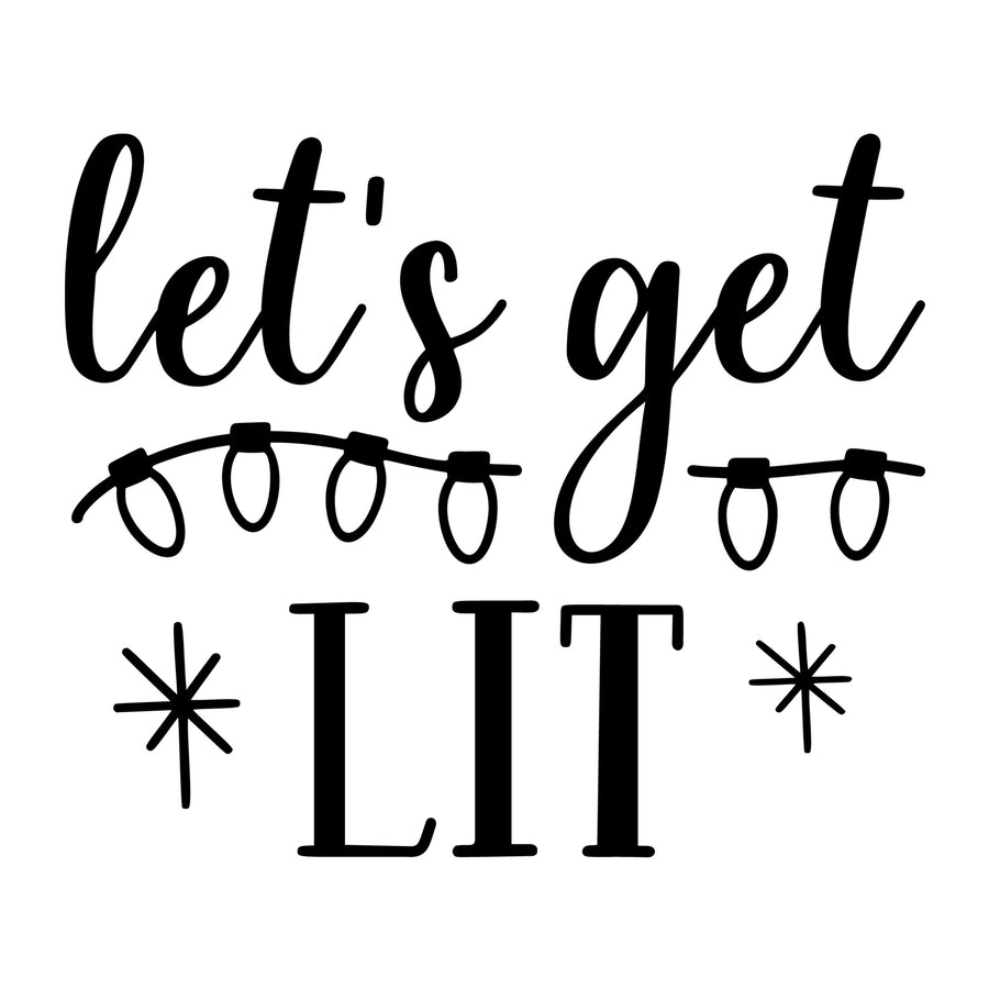 Let's Get Lit SVG