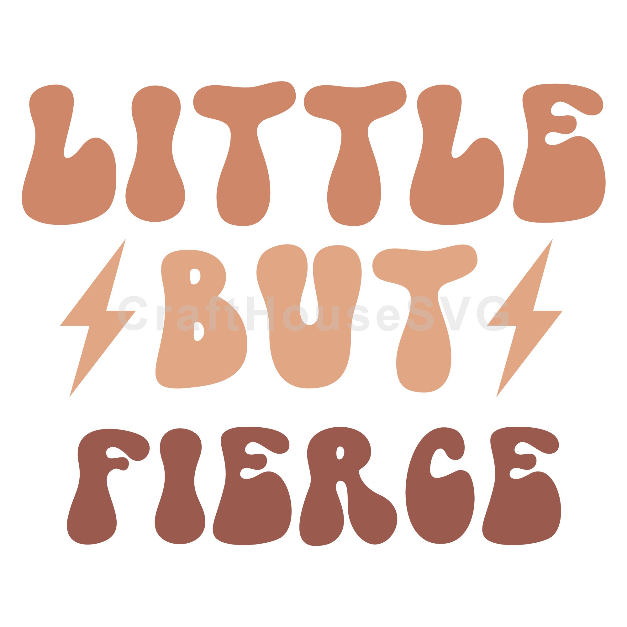 Little But Fierce Boho Baby SVG