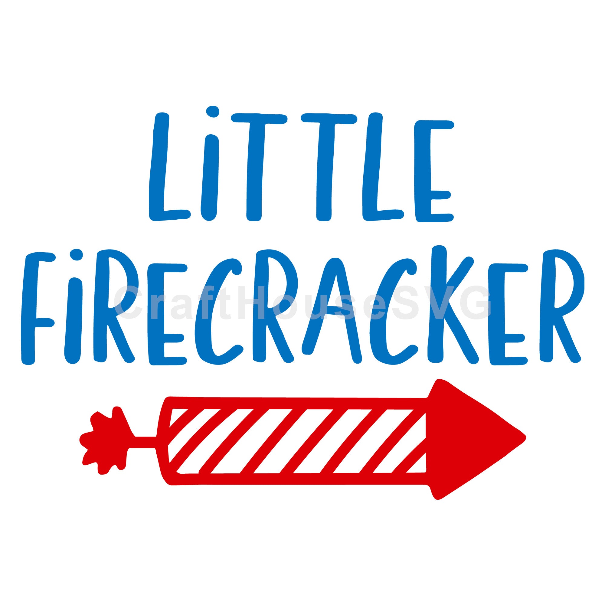 4th of July SVG file | Little Firecracker SVG MF55