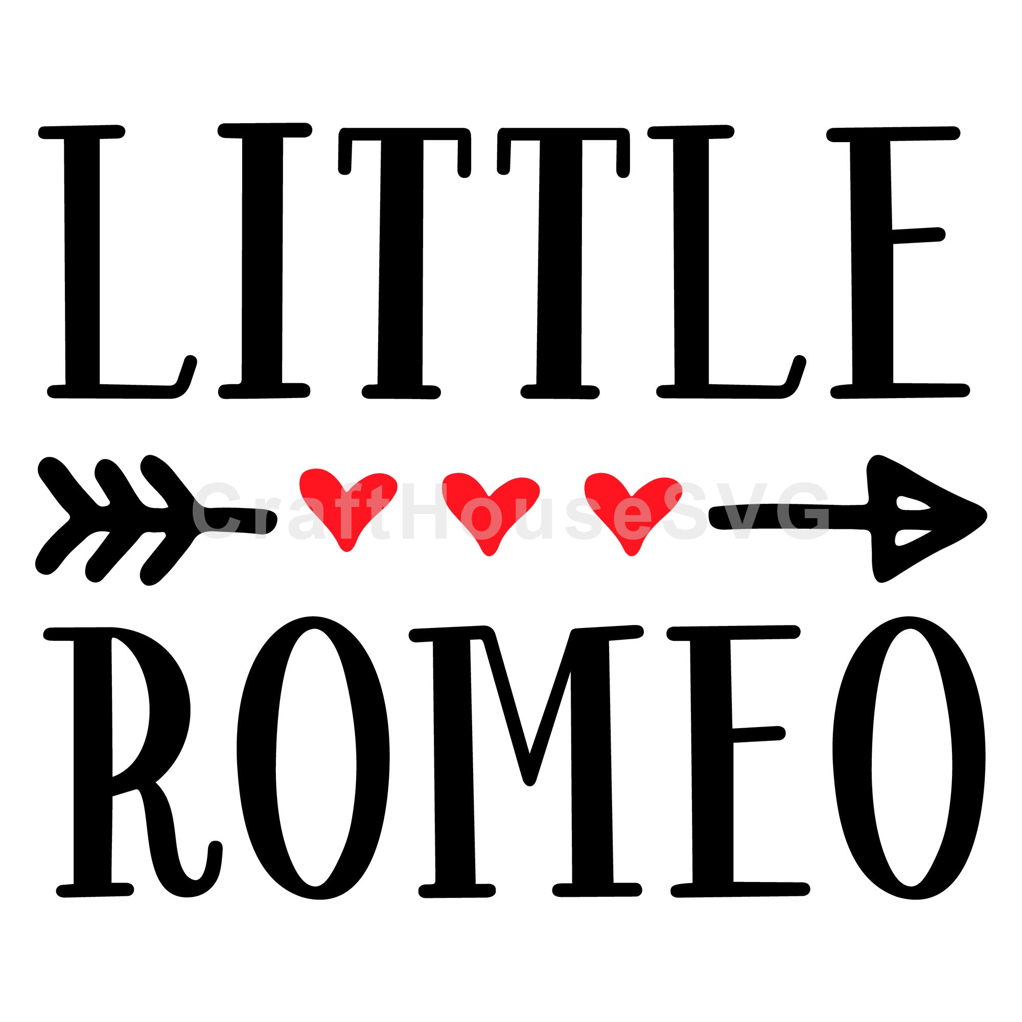 Little Romeo SVG | M43F24