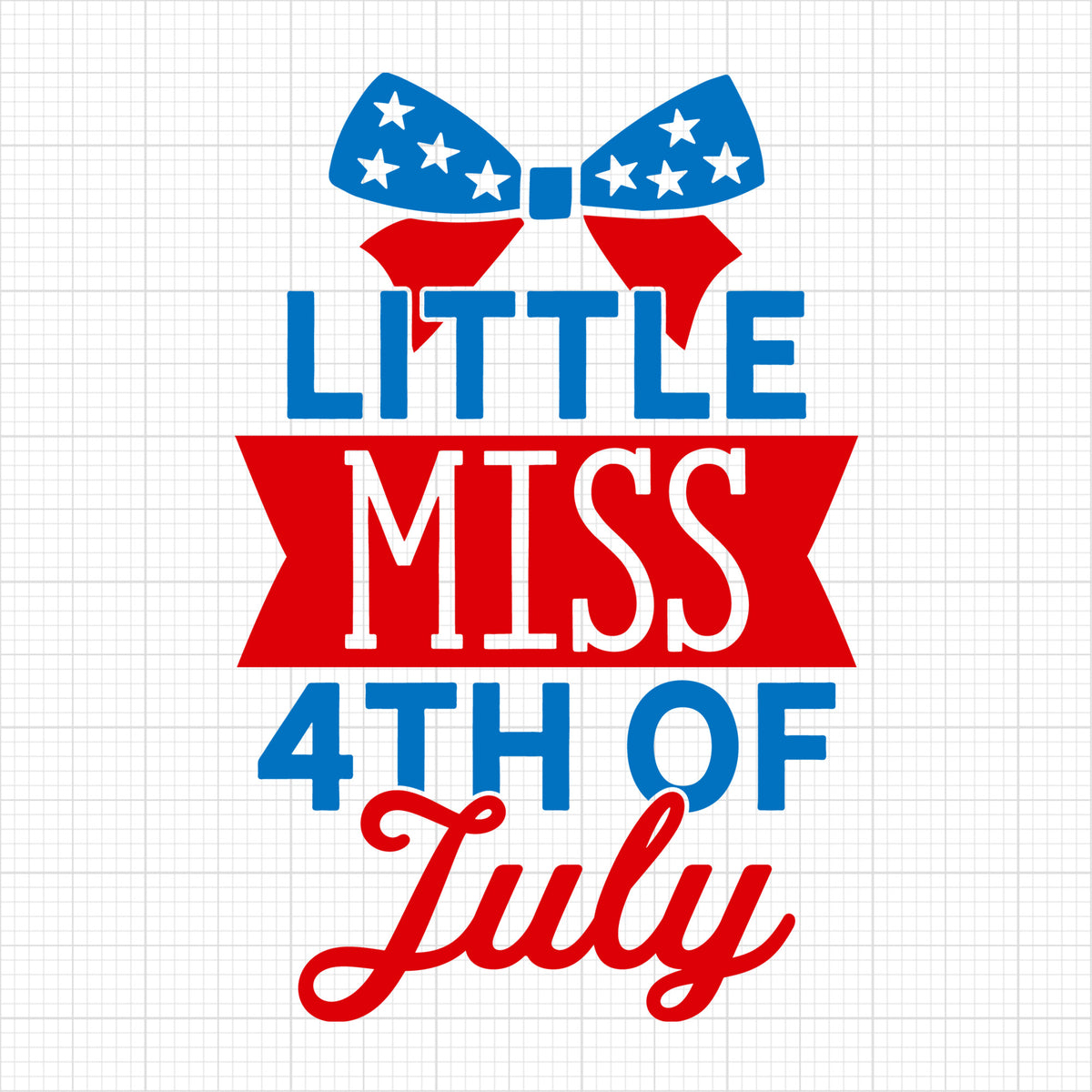 Little miss 4th of July
