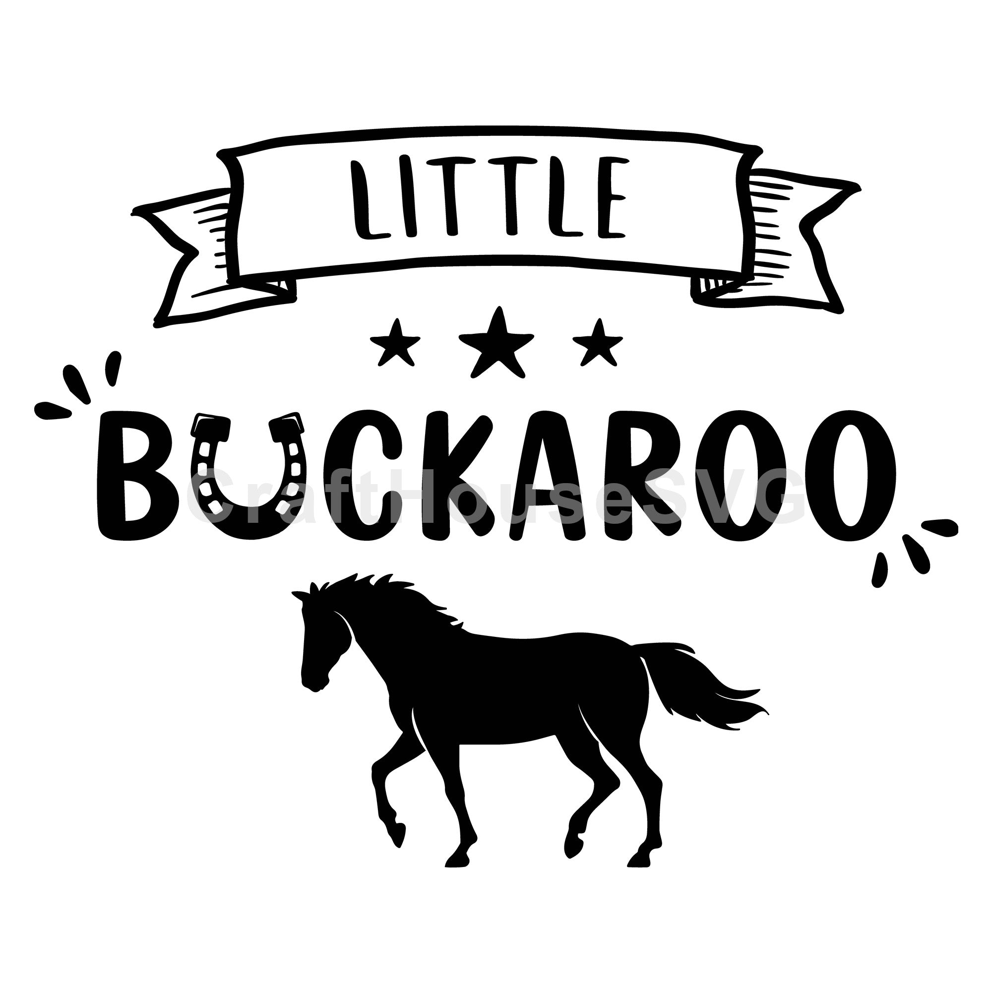 Little buckaroo SVG