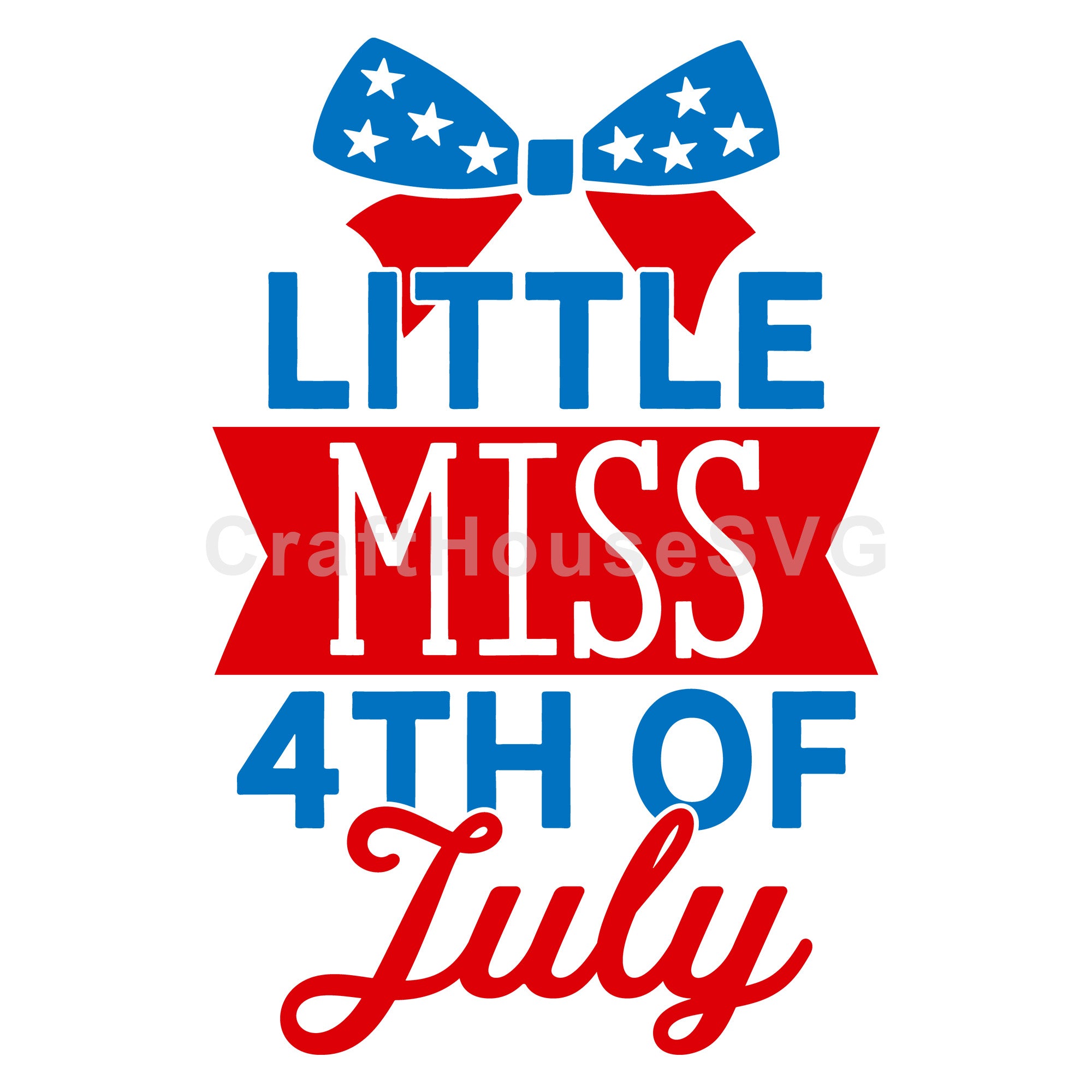 4th of July SVG file | Little miss 4th of July SVG MF55