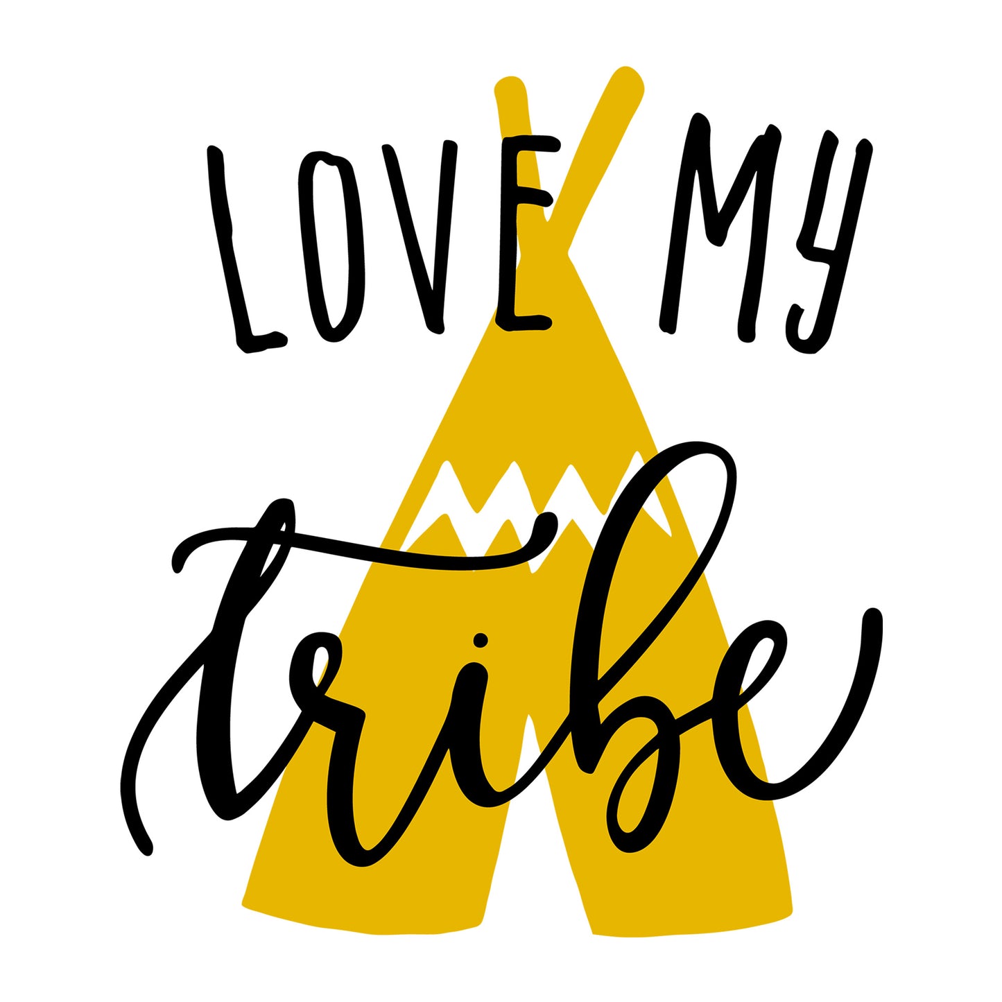 Love My Tribe SVG