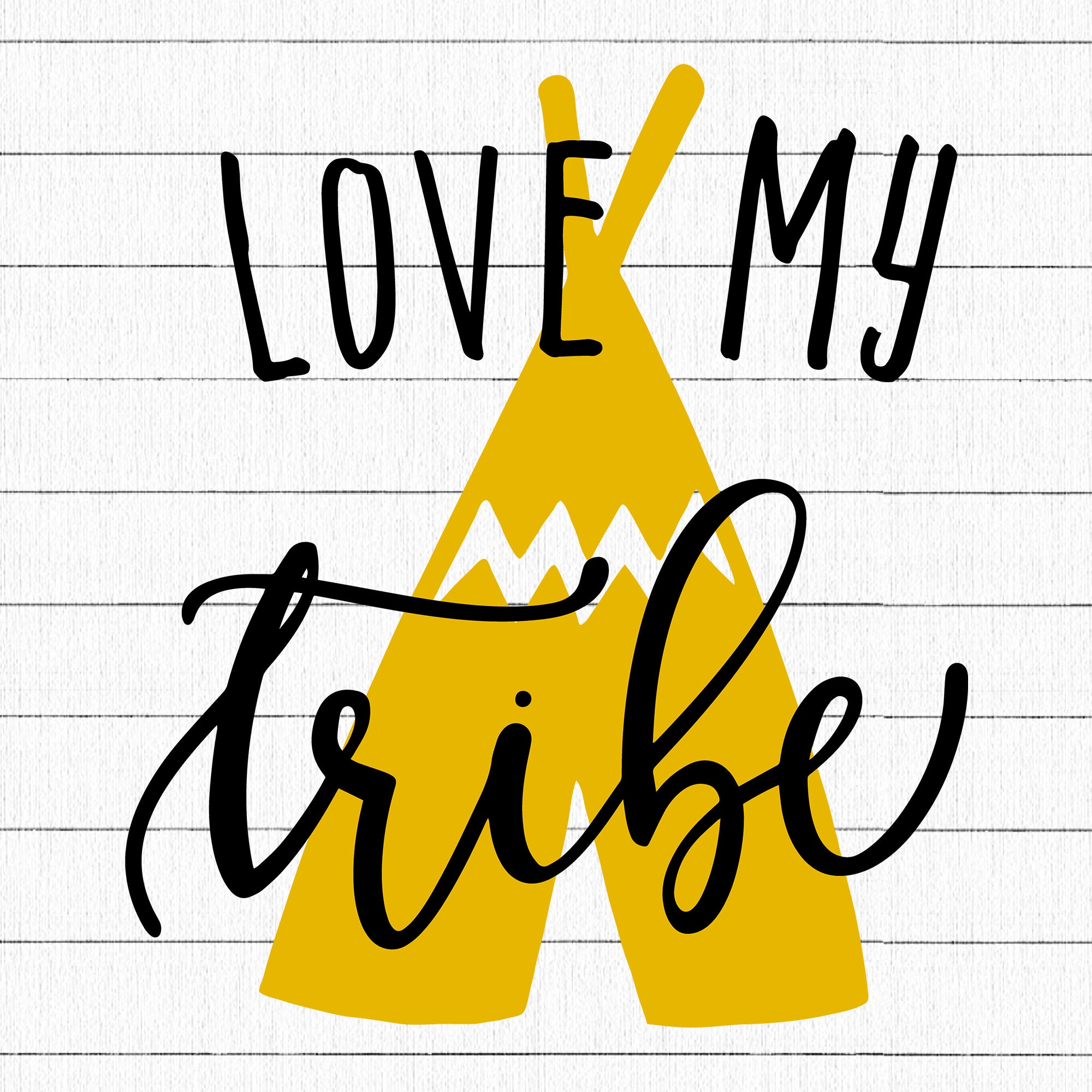 Love My Tribe SVG | M23F7