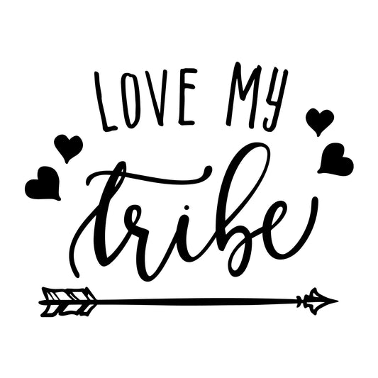 Love My Tribe SVG