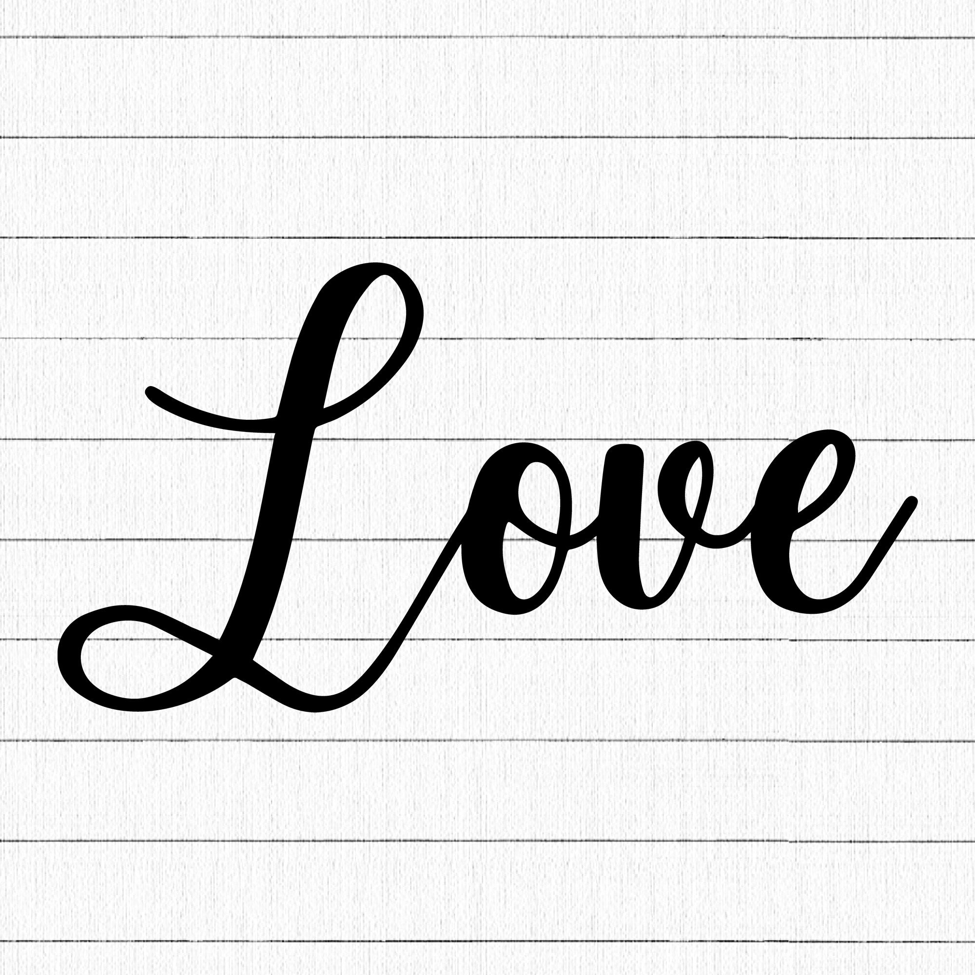 Love SVG | M19F24