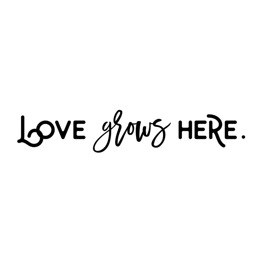 Love grows here SVG