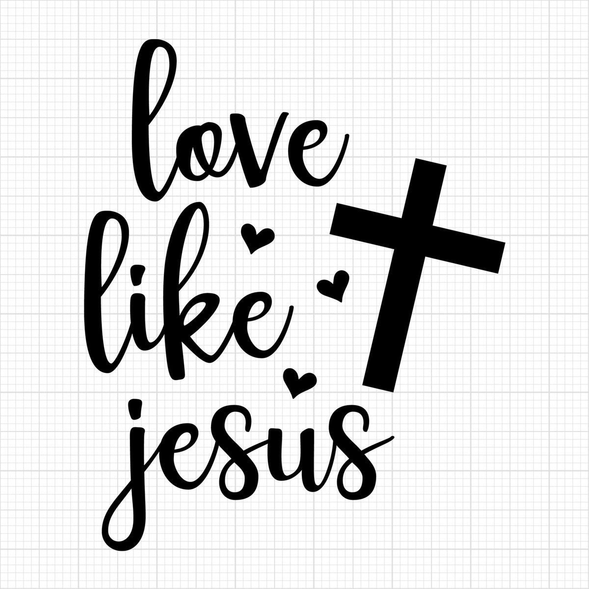 Love like Jesus