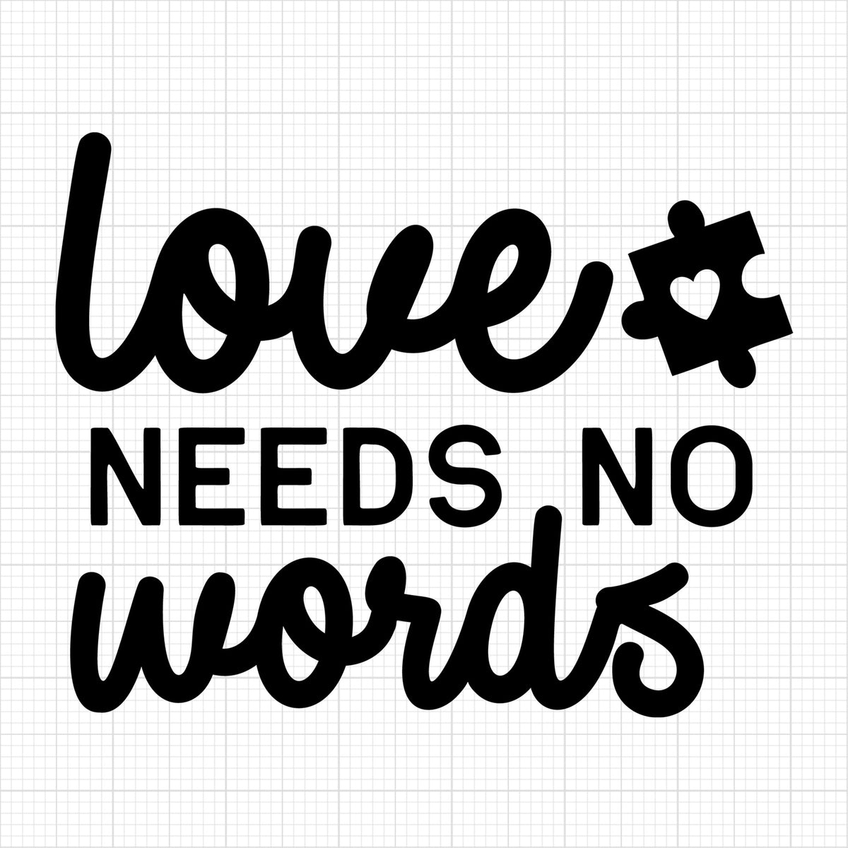 Love needs no words