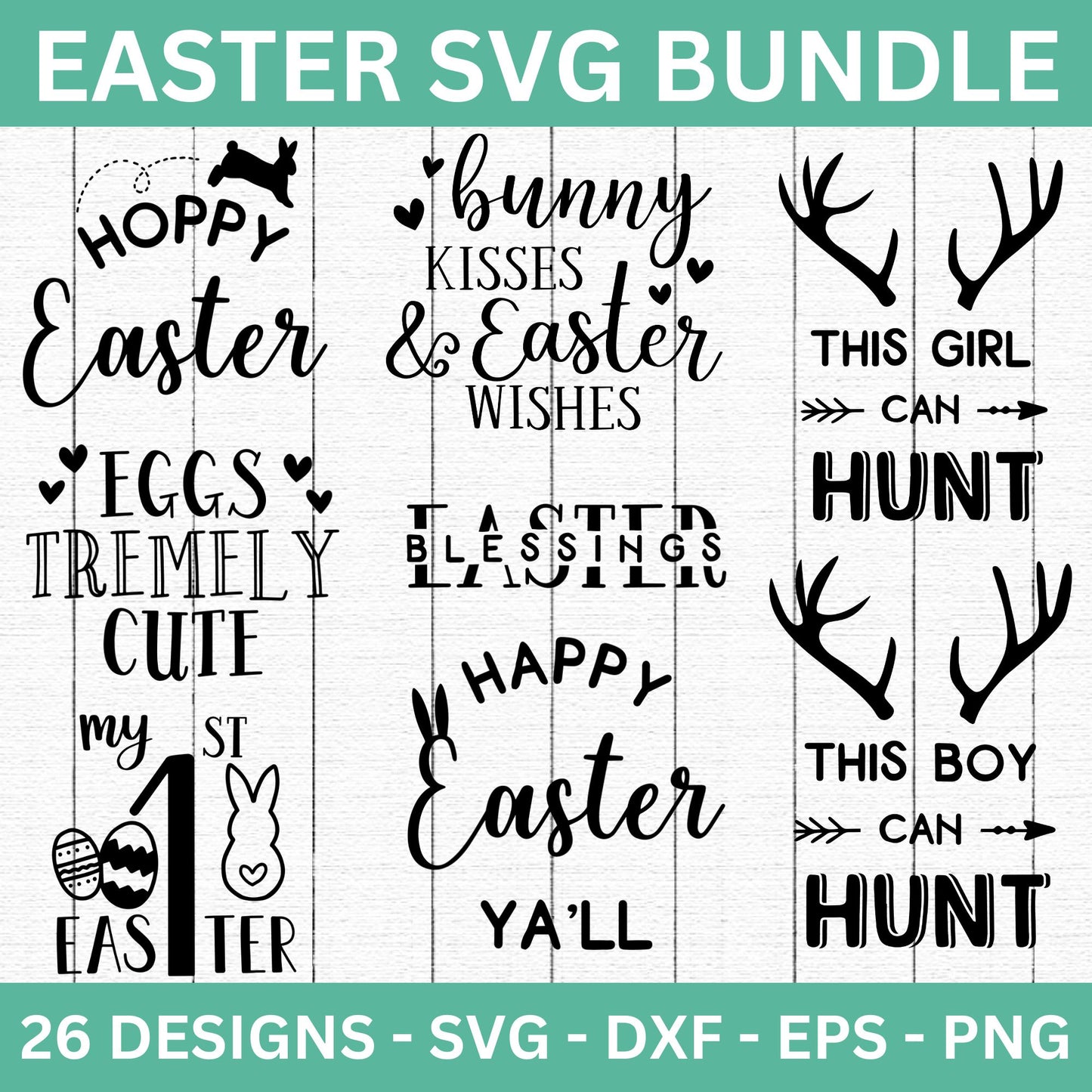 Easter SVG Bundle - Craft House SVG