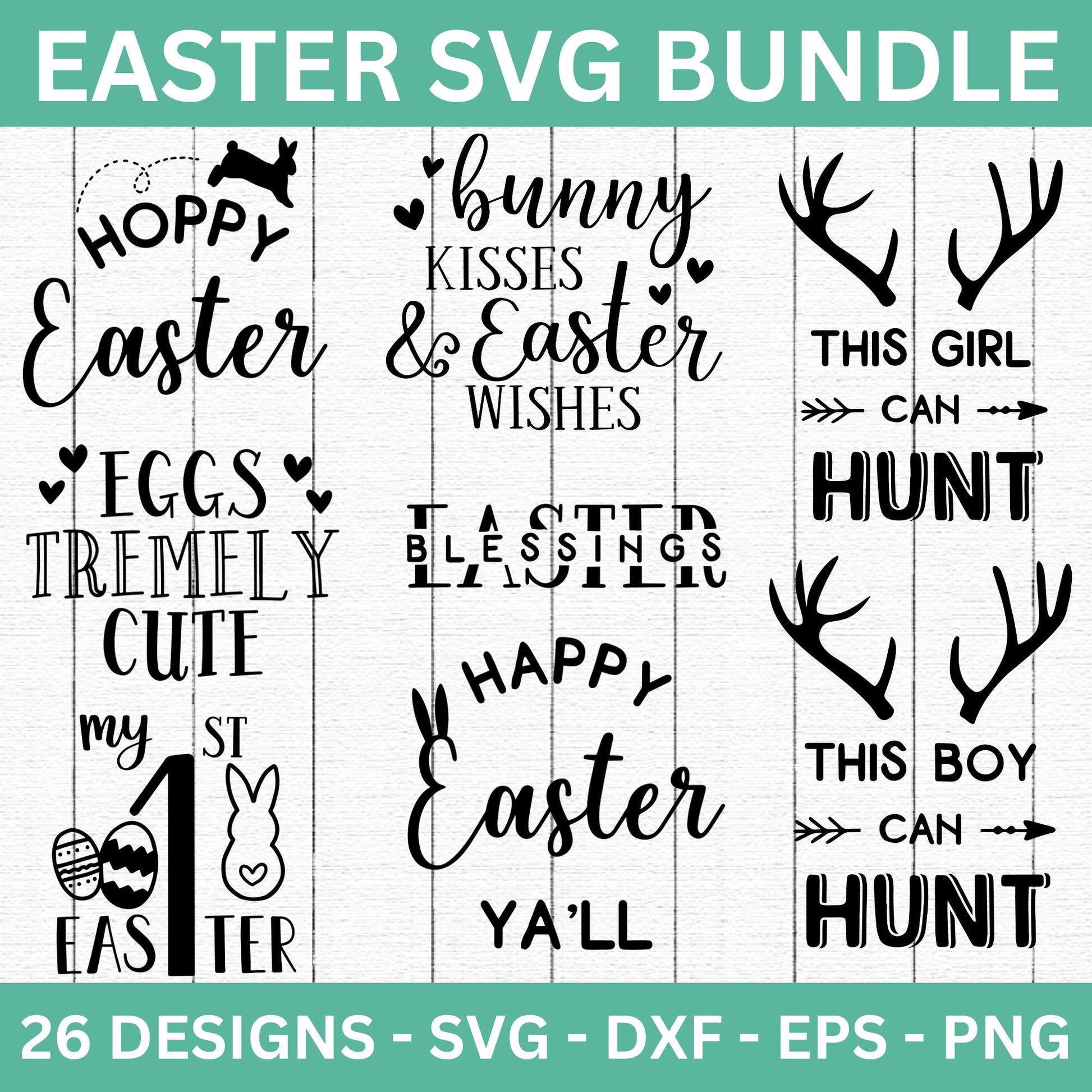 Easter SVG Bundle - Craft House SVG