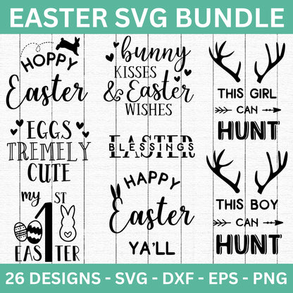 Easter SVG Bundle - Craft House SVG