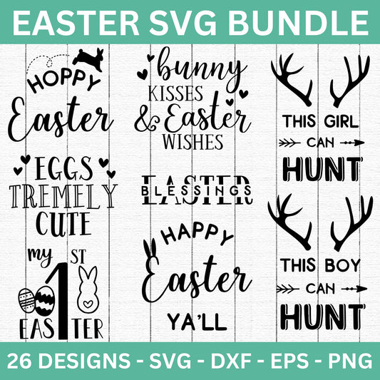 Easter SVG Bundle - Craft House SVG