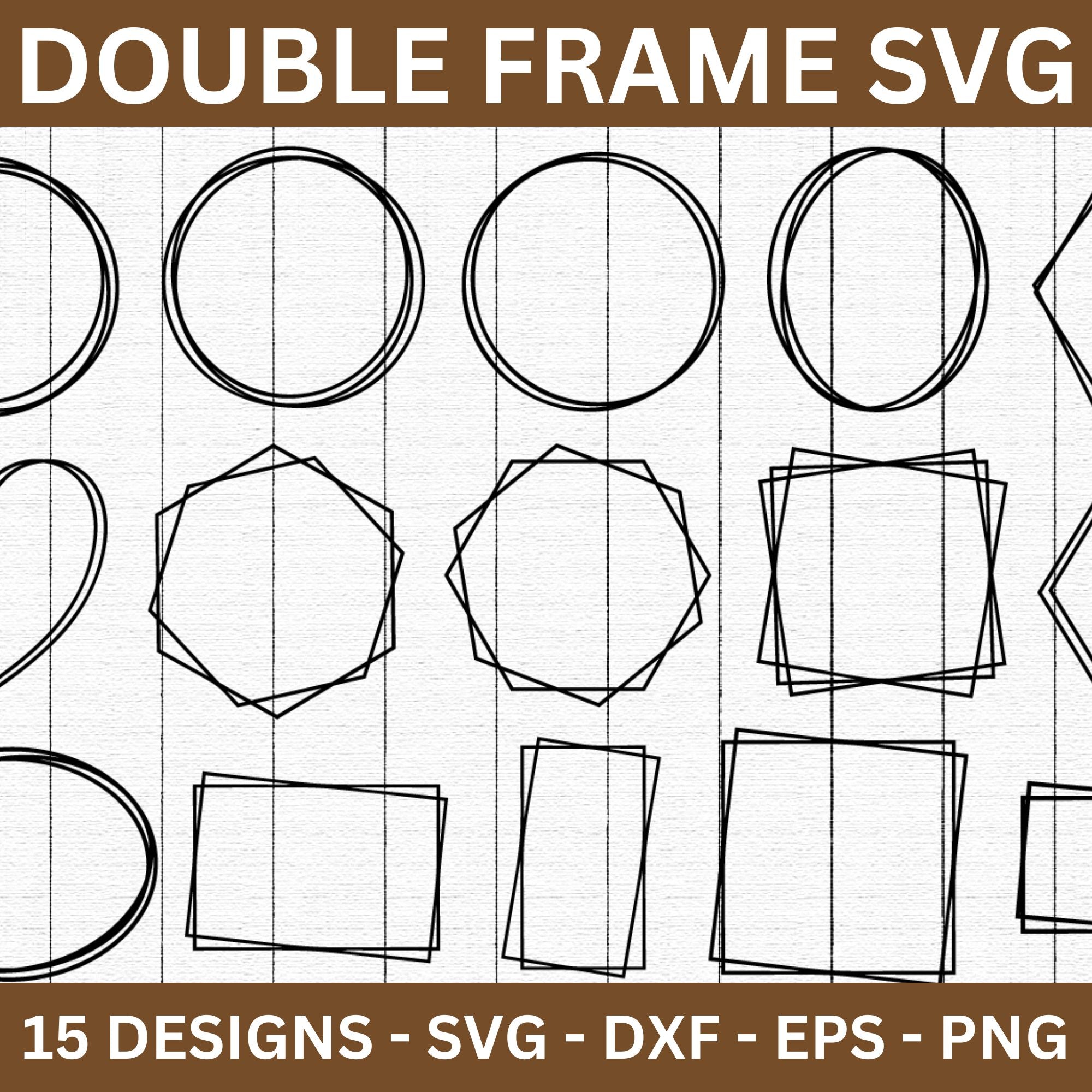 Double Frame SVG Bundle