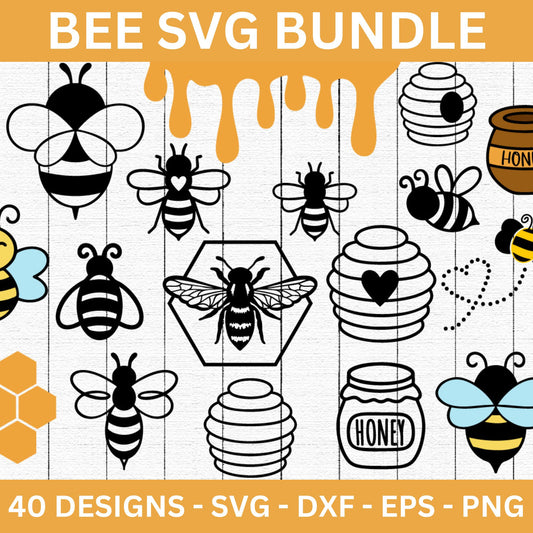 Bee SVG Bundle