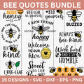 Bee Quotes SVG Bundle - Craft House SVG