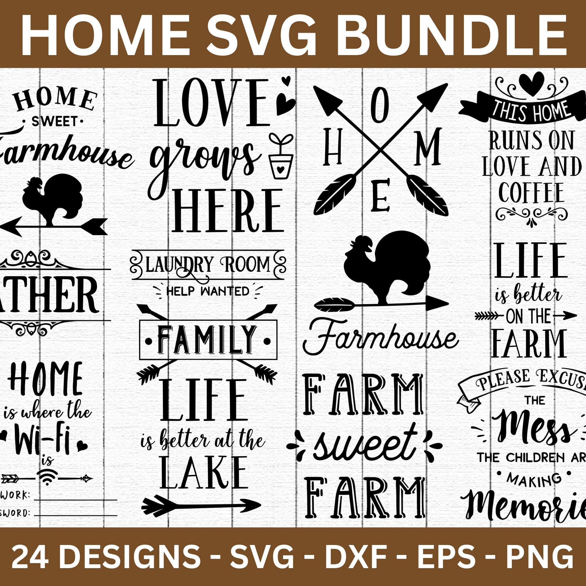 Home SVG Bundle