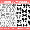 Ribbon Bows SVG Bundle