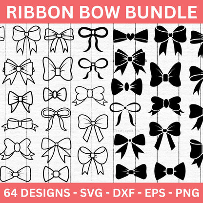 Ribbon Bows SVG Bundle