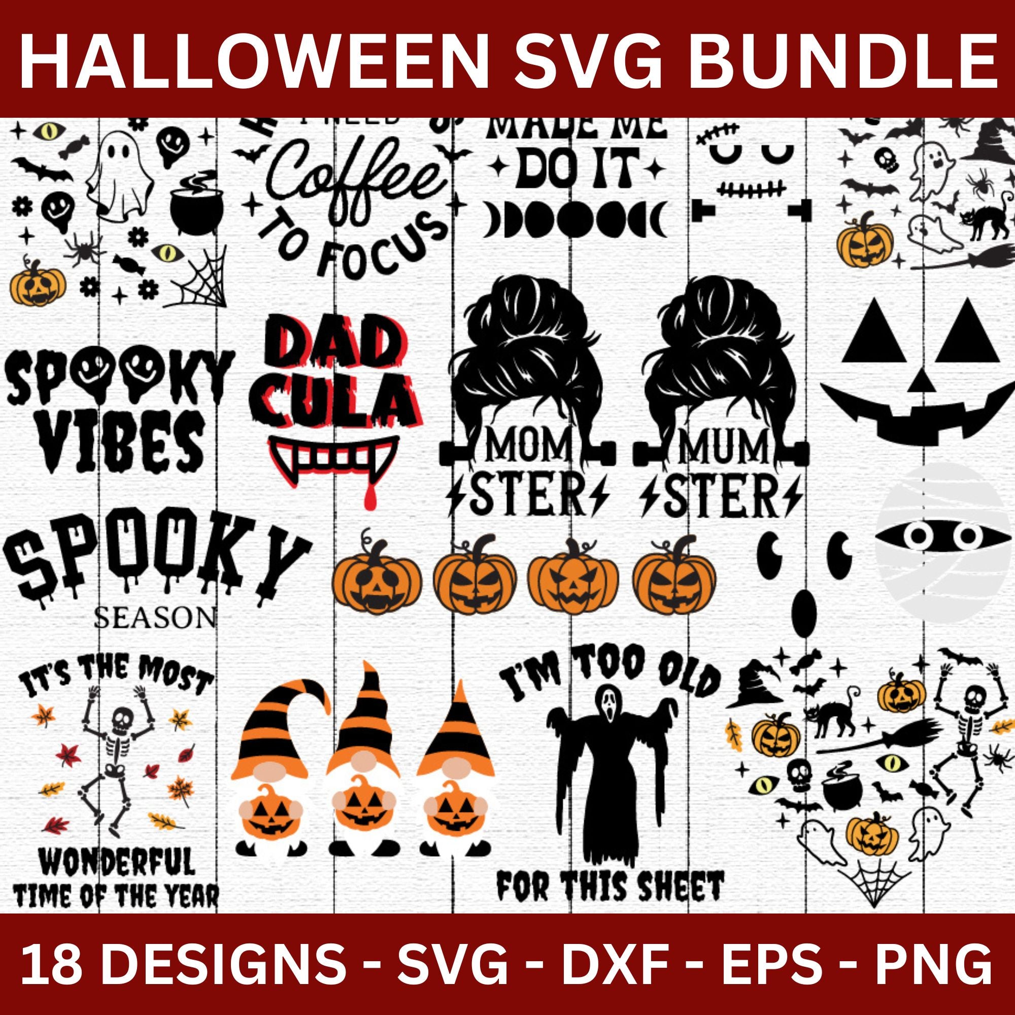 Halloween SVG Bundle - Craft House SVG