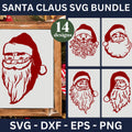 Vintage Santa Claus SVG Bundle