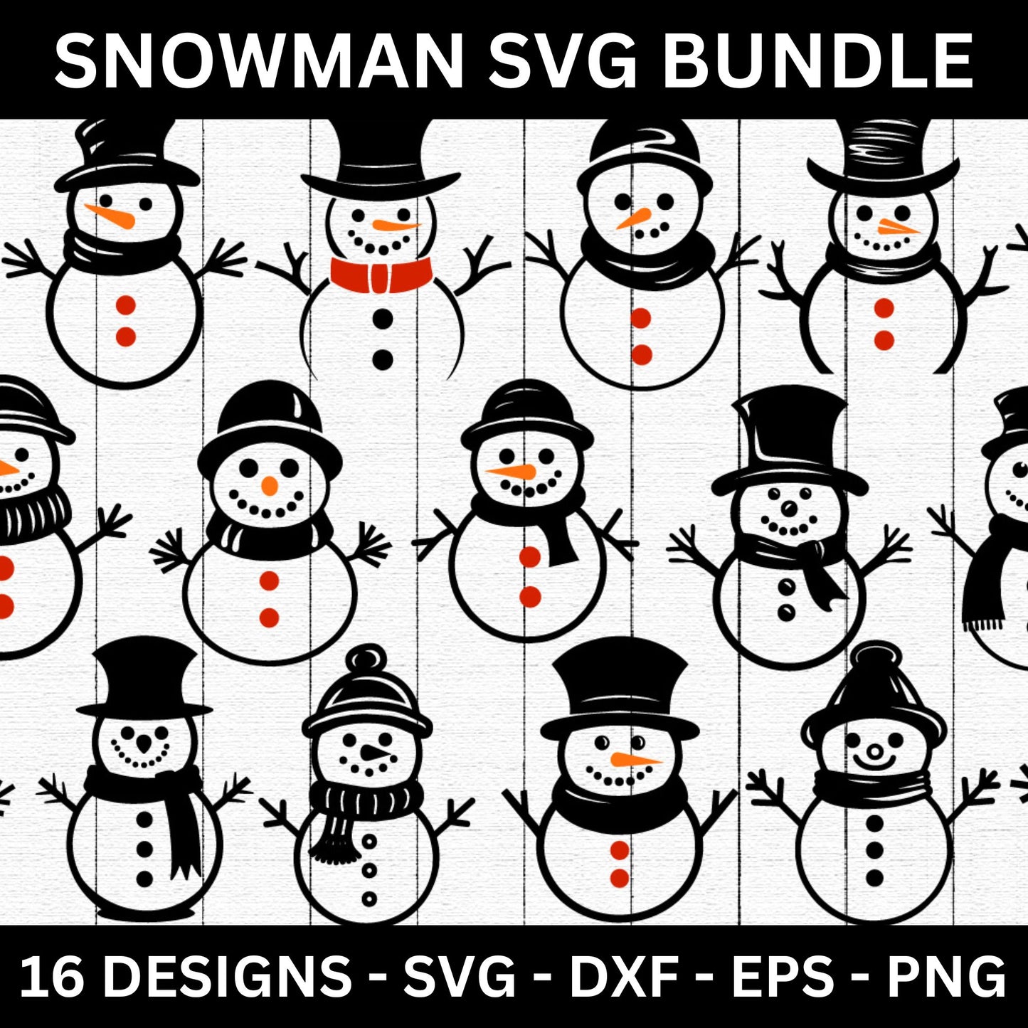 Snowman SVG Bundle