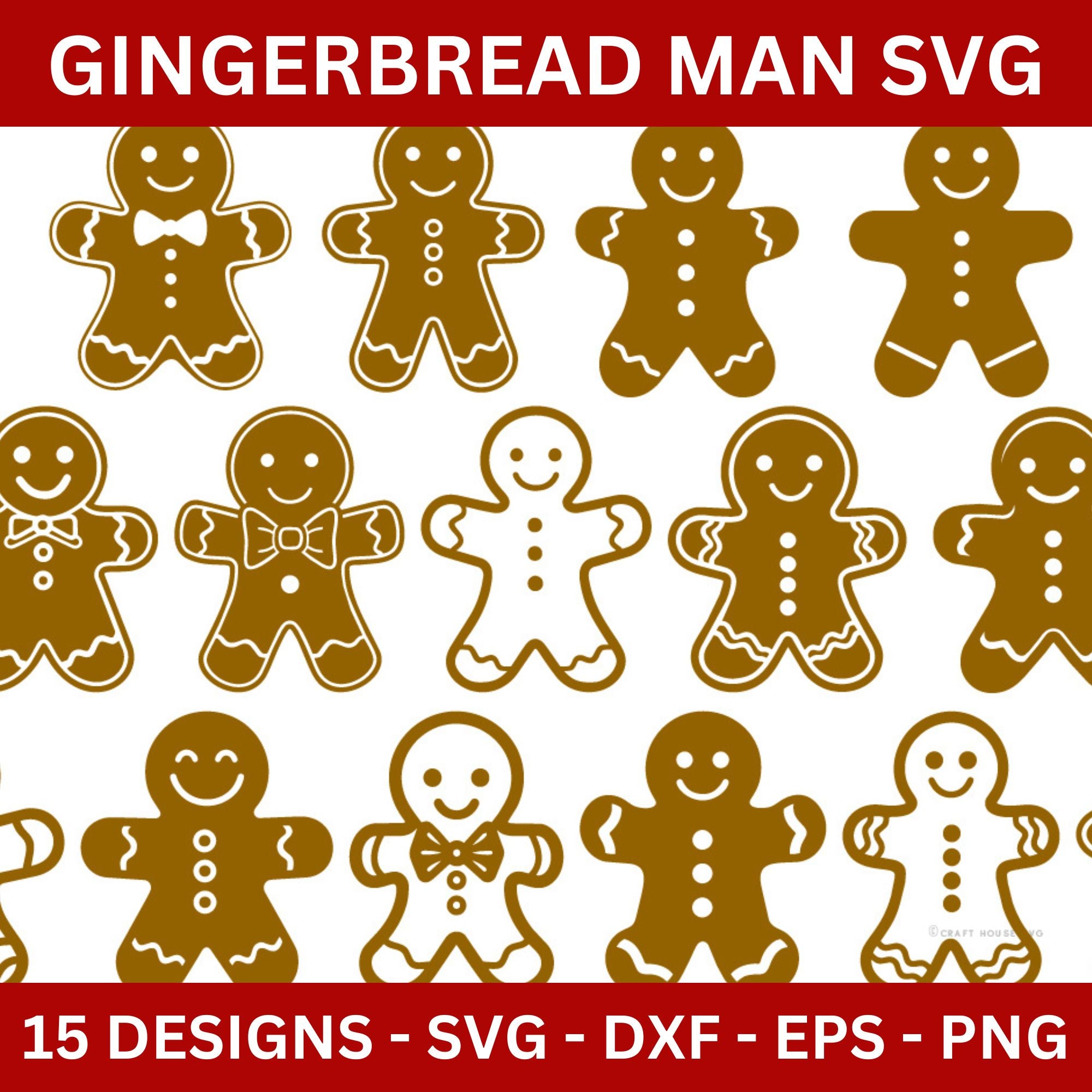 Gingerbread Man SVG Bundle