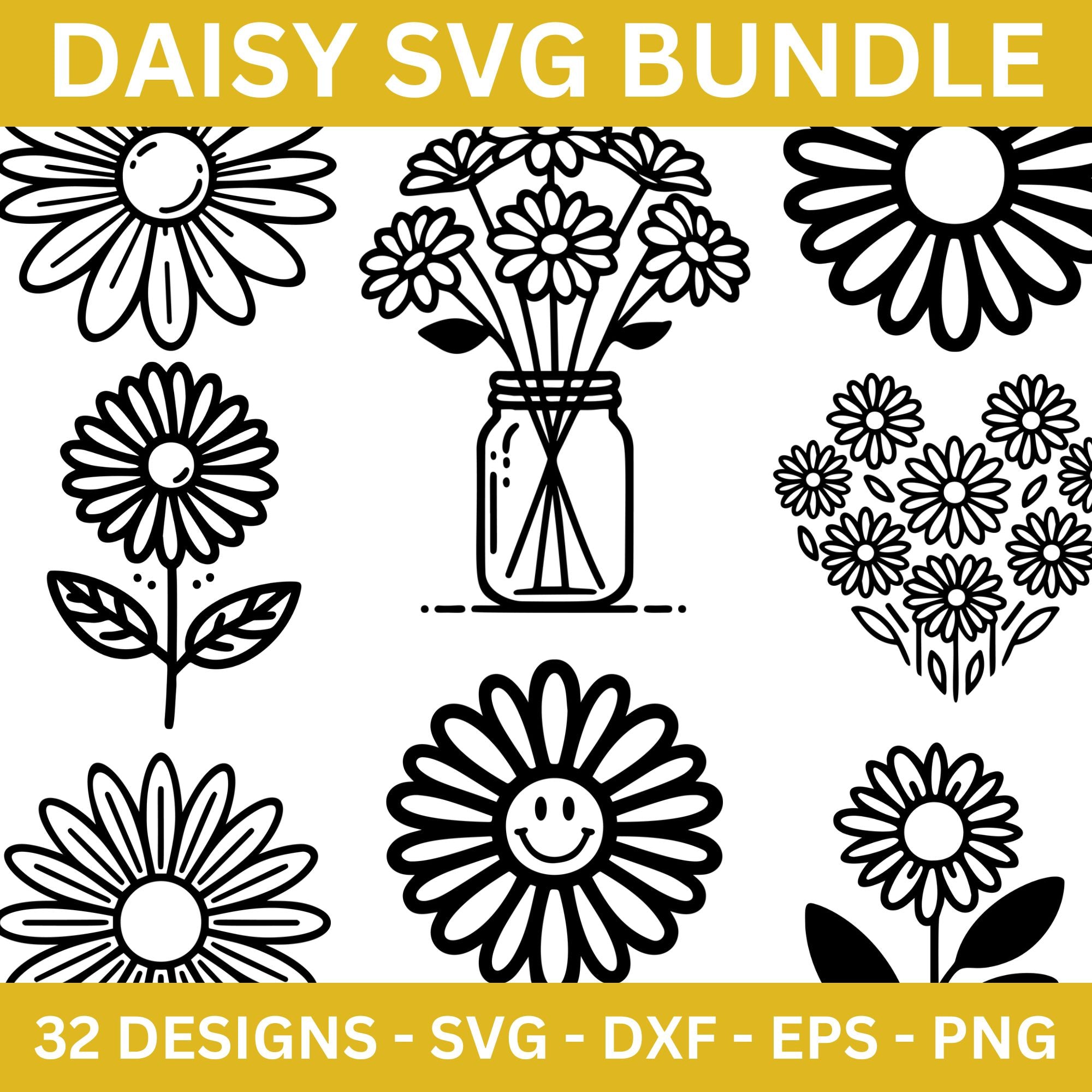 Daisy SVG Bundle