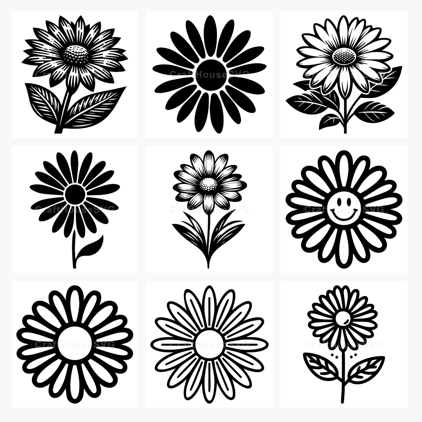 Daisy SVG Bundle