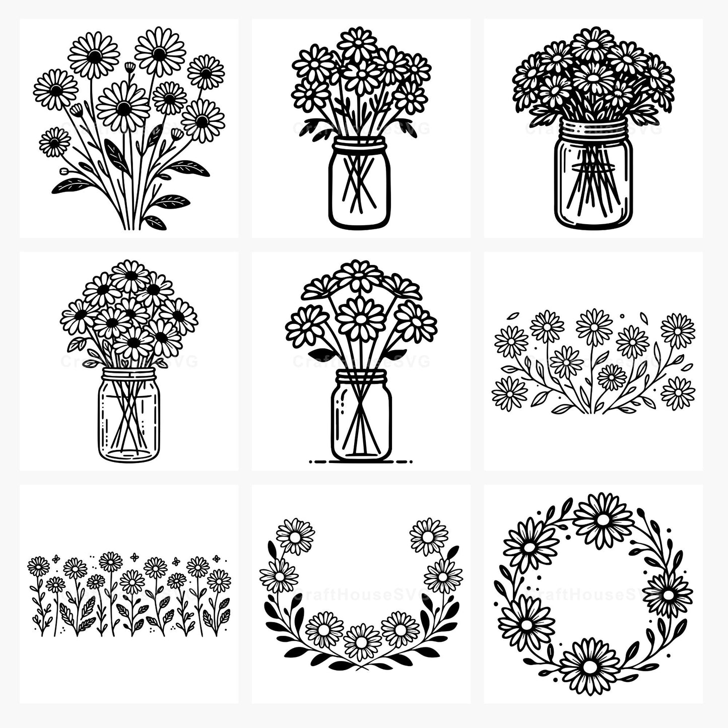 Daisy SVG Bundle