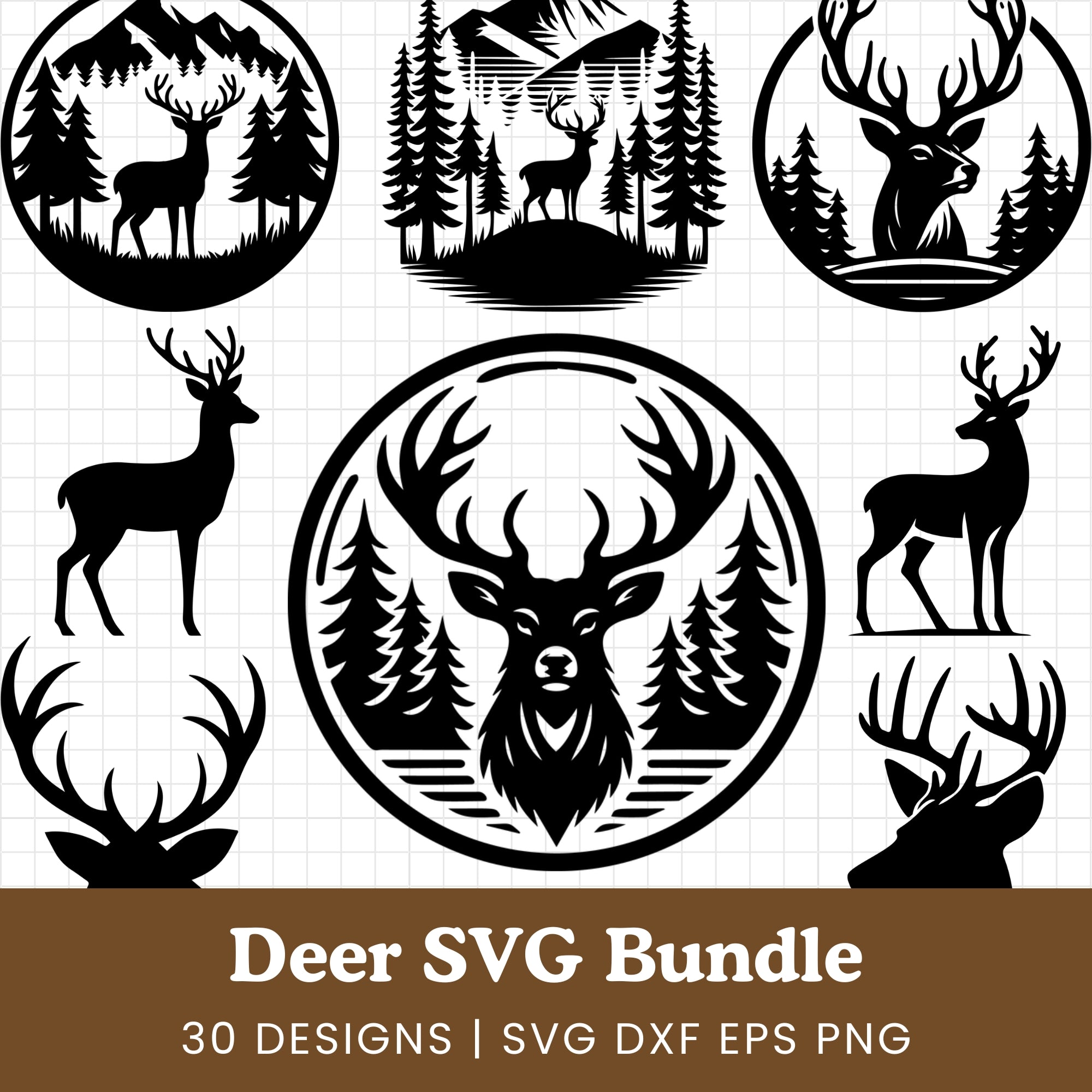 Deer SVG Bundle