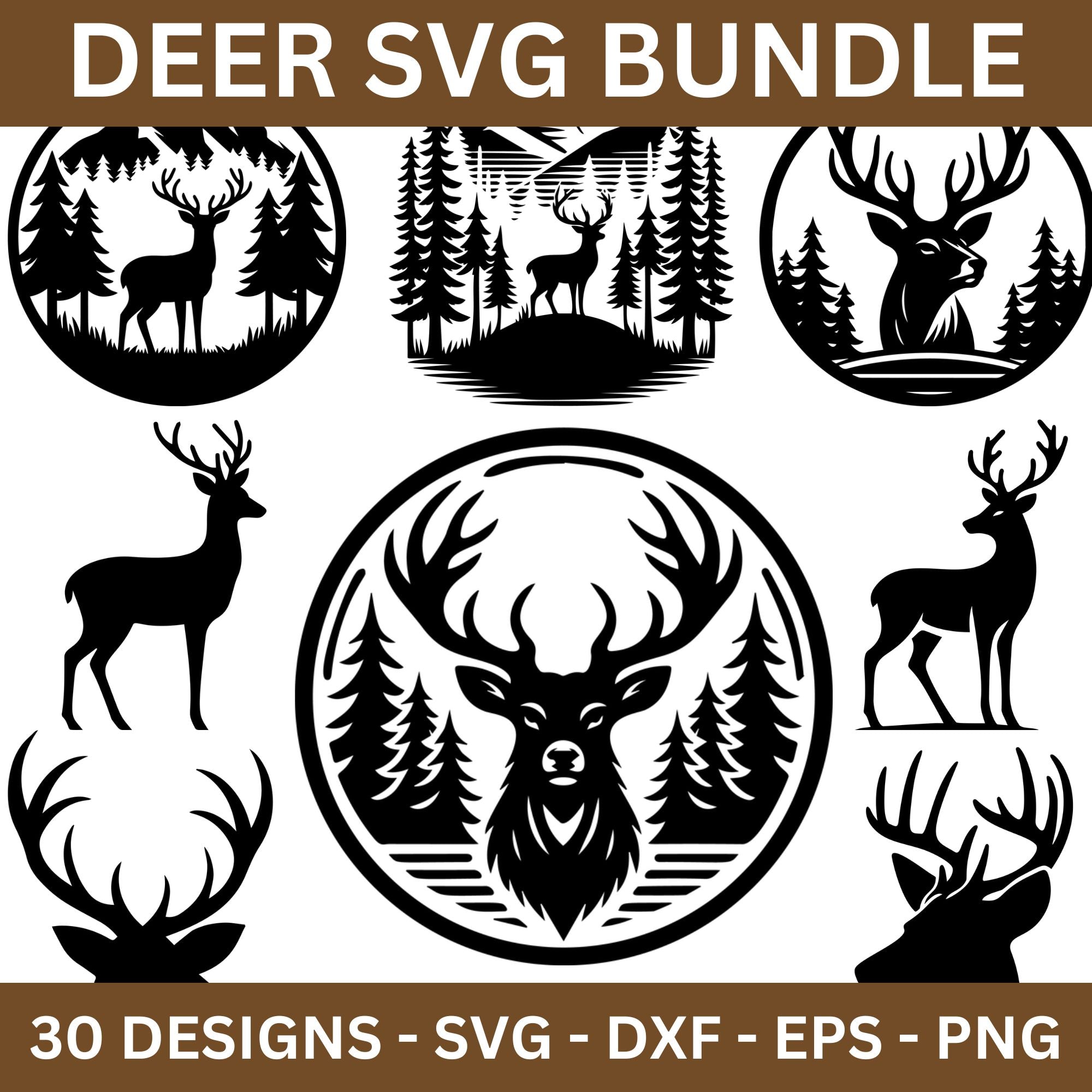 Deer SVG Bundle