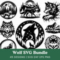 Wolf SVG Bundle
