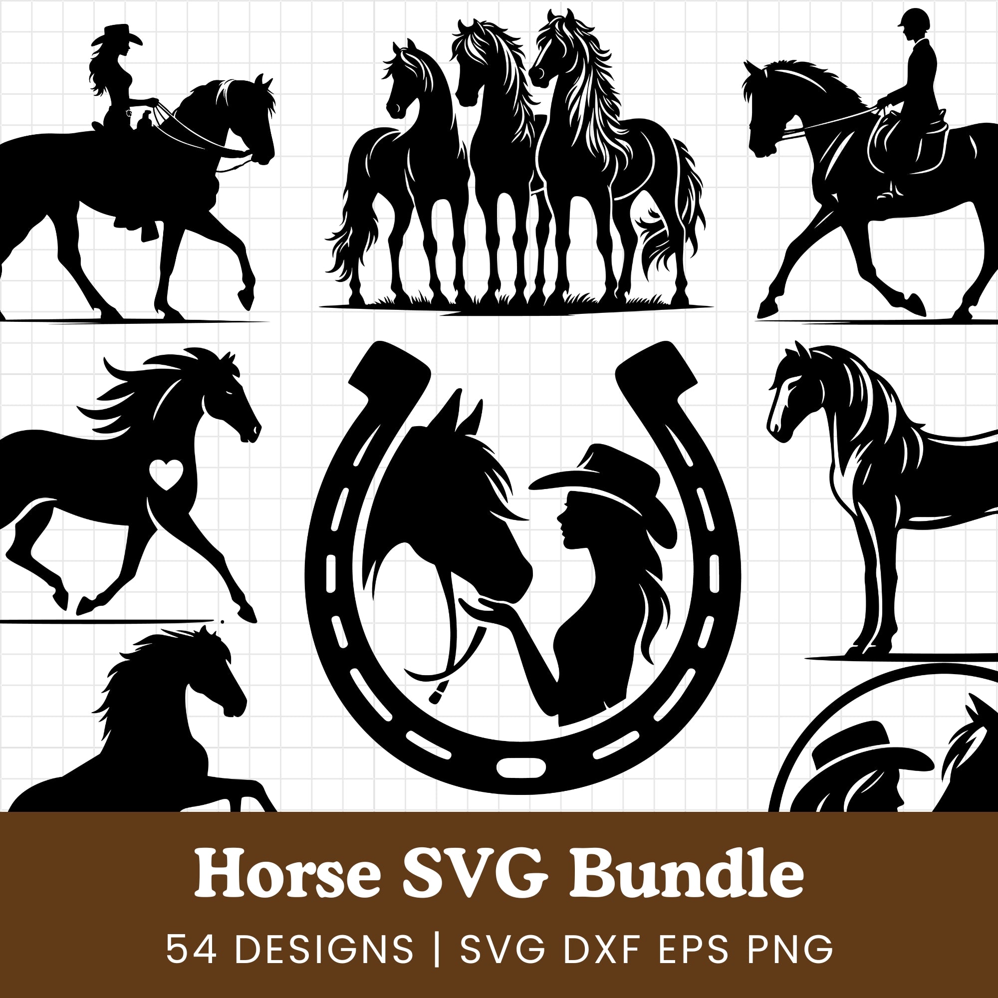 Horse SVG Bundle