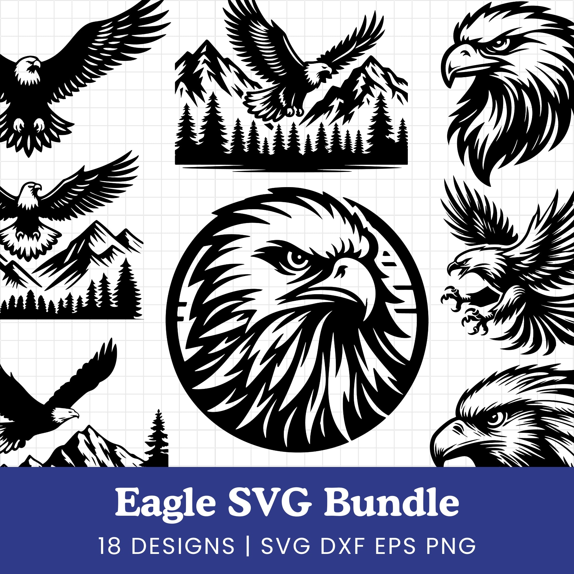 Eagle Rv Svg Eagle SVG Bundle - Free and Premium Files – Craft House SVG