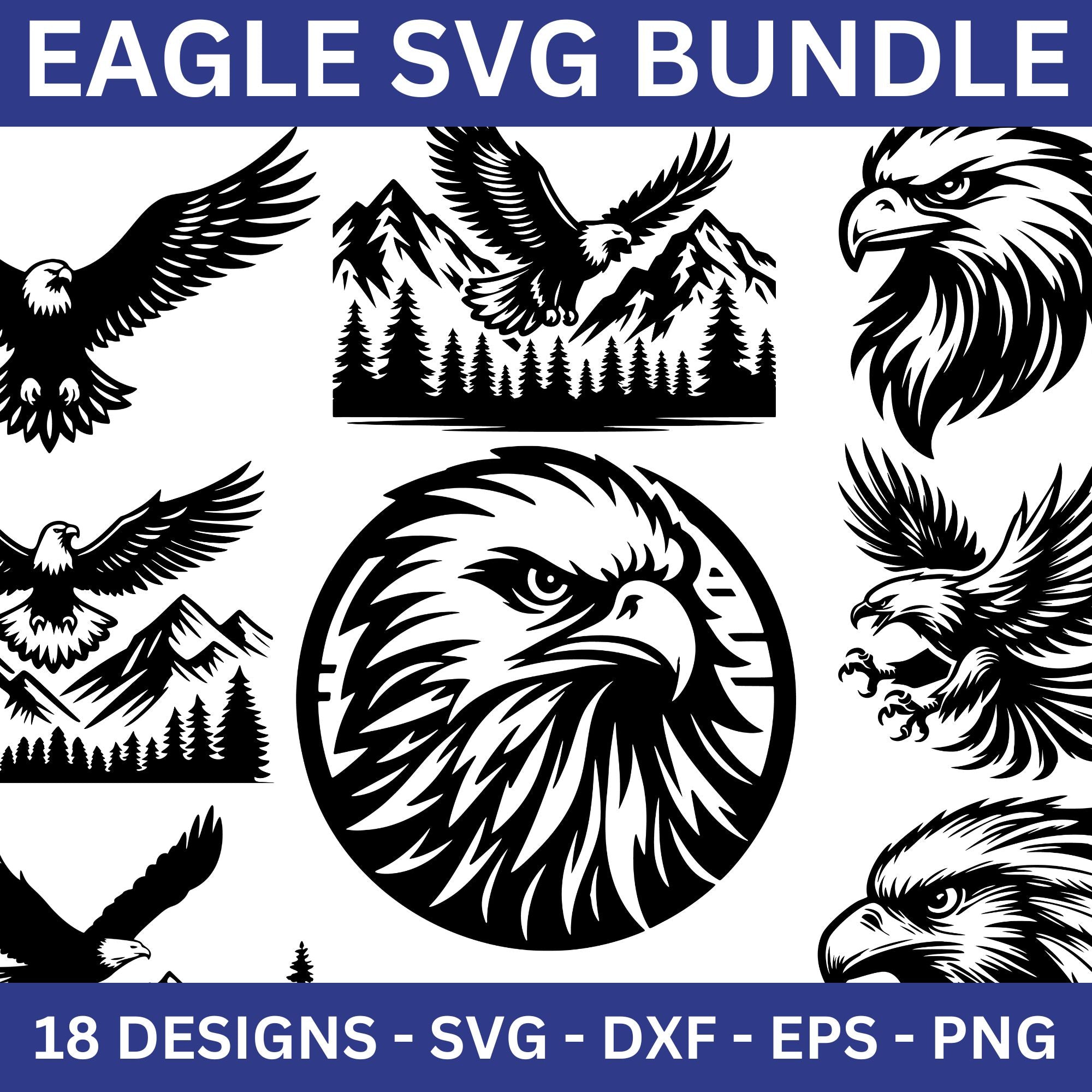 Eagle SVG Bundle