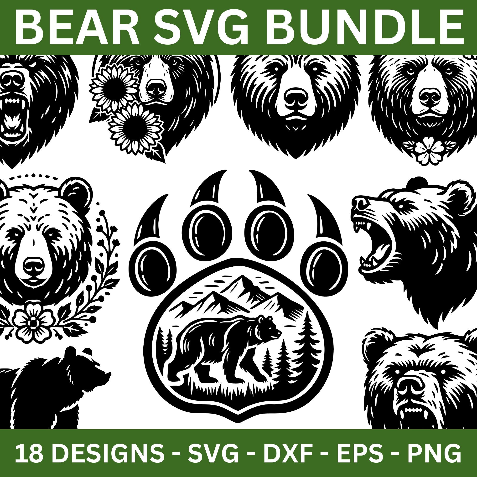 Bear SVG Bundle