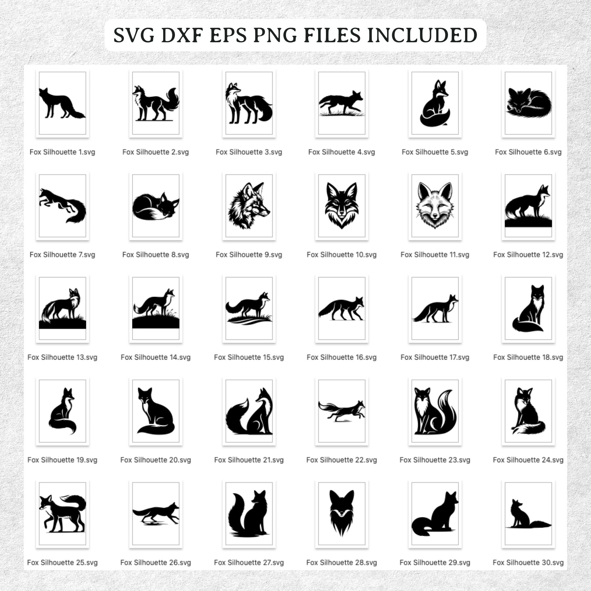 Fox SVG Bundle