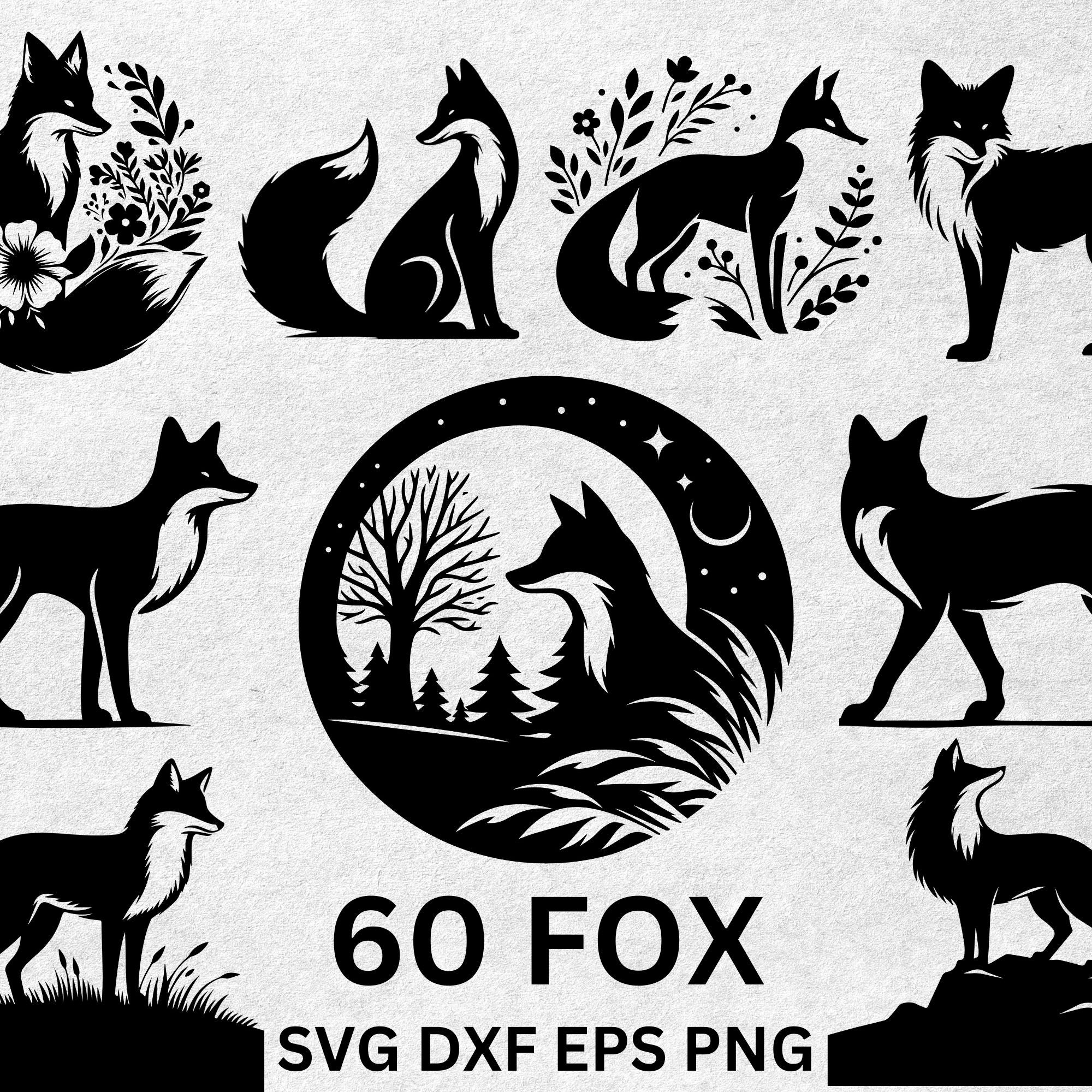 Fox Photo Svg Fox SVG Bundle