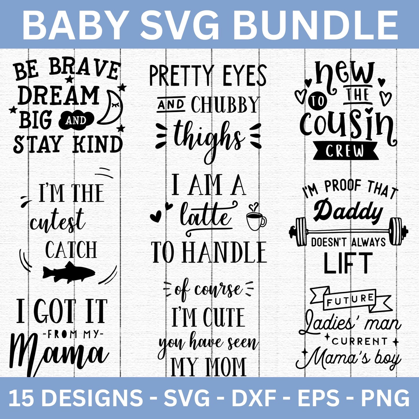 New Born SVG Bundle - Craft House SVG