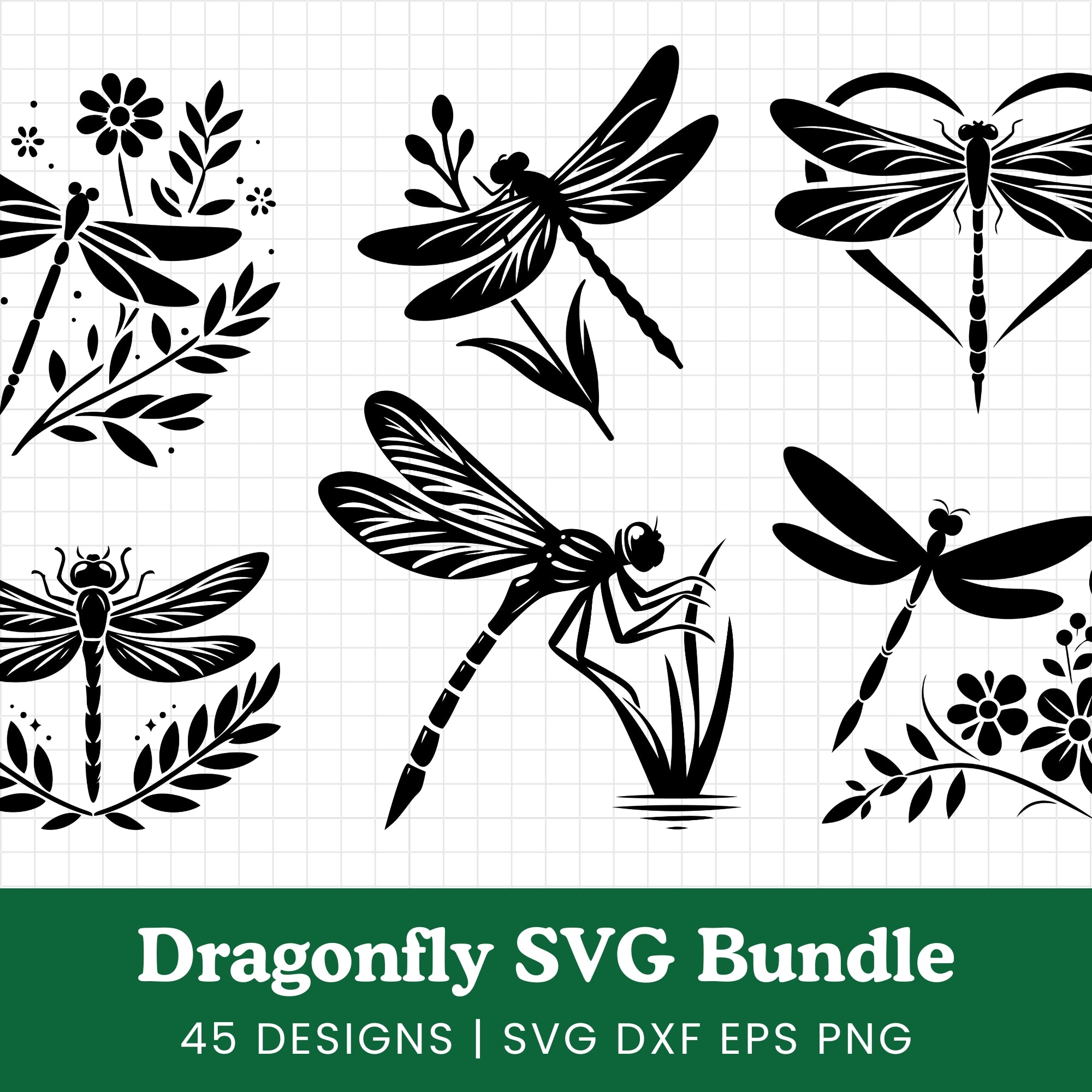 Dragonfly SVG Bundle