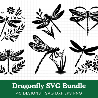 Dragonfly SVG Bundle