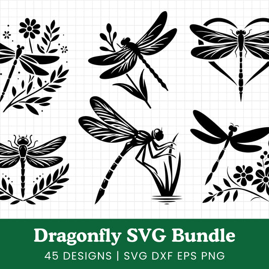 Dragonfly SVG Bundle