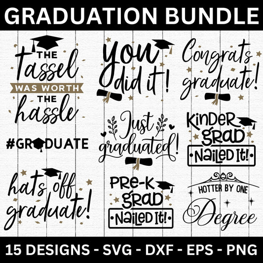 Graduation SVG Bundle - Craft House SVG